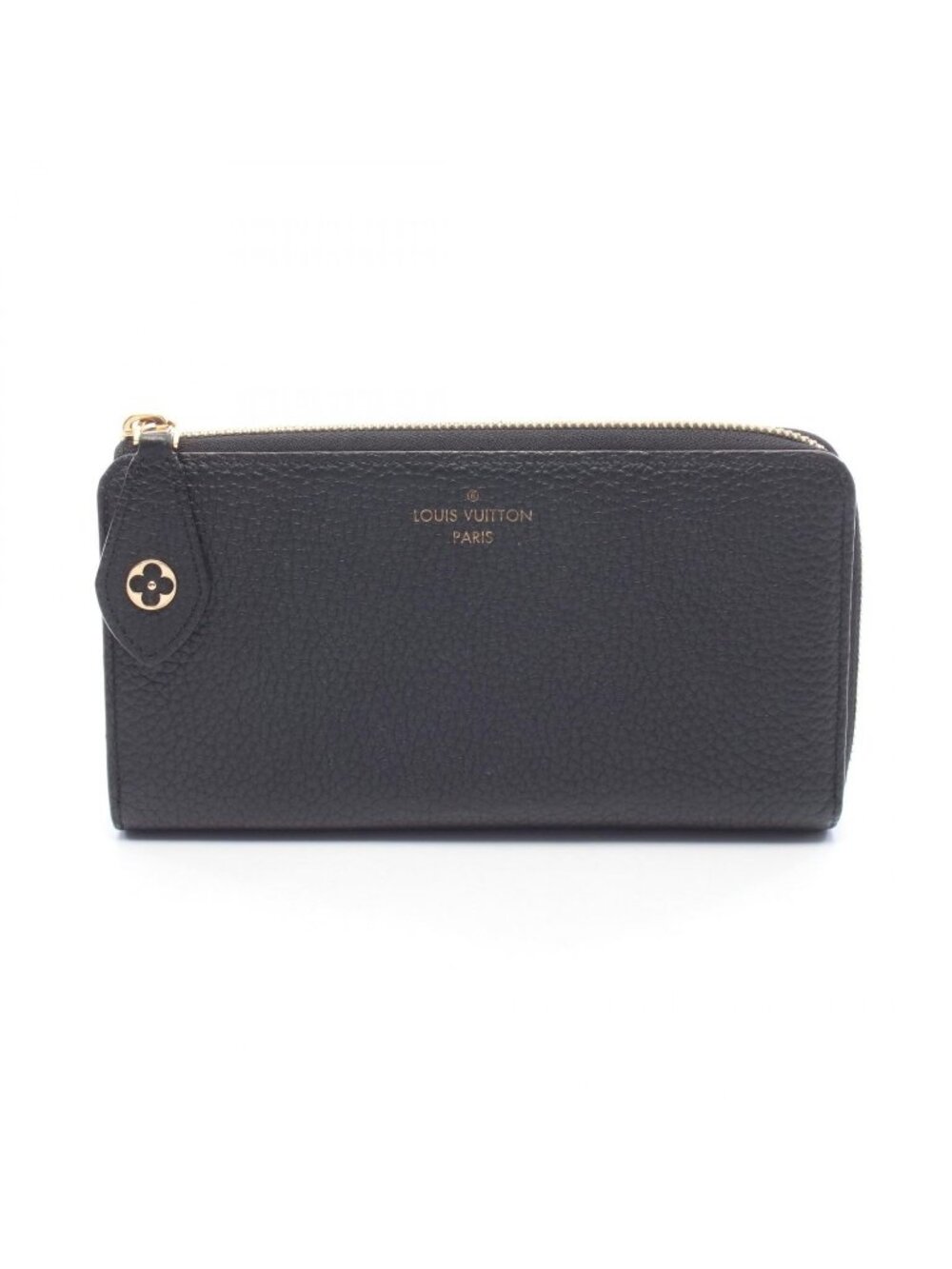 Louis Vuitton L Shape Zipper Wallet Portefeuille Comet Noir